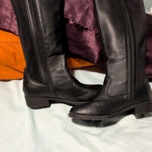Propet Elegant Black Over the Knee Boots